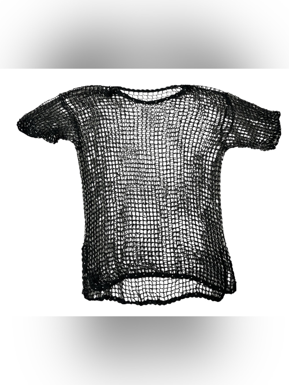 VINTAGE 90S BEADED SHIRT MEDIUM WOMENS